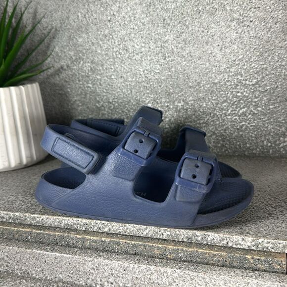 Osh Kosh B’Gosh Blue Sandals Arizona Birkenstock Style Size 10 - Picture 1 of 4